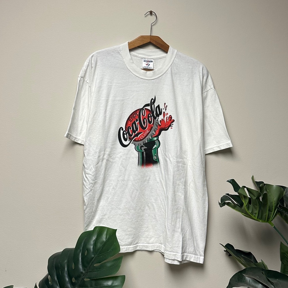 Vintage 90s Coca Cola Promo‎ Soda Shirt